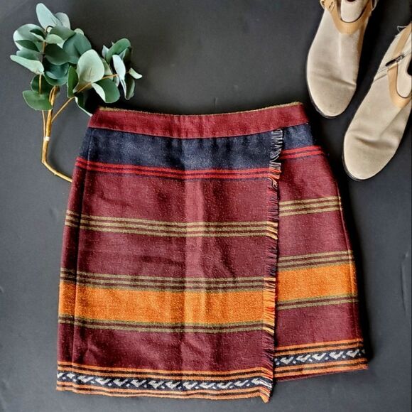 Loft striped Skirt  - Picture 1 of 9